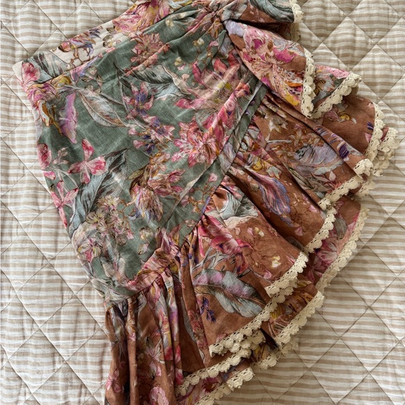 Floral Ruffle Skirt - Picture 3 of 7